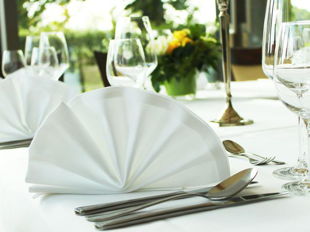 Gastro-Servietten in weiss