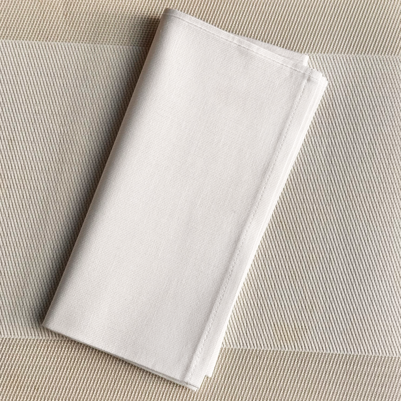 Gastro-Halbleinenserviette weiß Gastro-Halbleinenserviette weiß